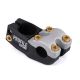 PROFILE F1 PUSH STEM MATT BLACK-GREY-GOLD - 1