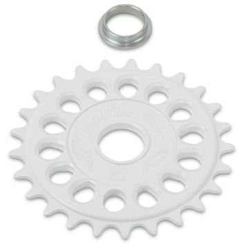 PROFILE RACING IMPERIAL SPROCKET WHITE 25T