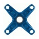 SPLINE DRIVE SPIDER PROFILE 4 POINTS BLEU