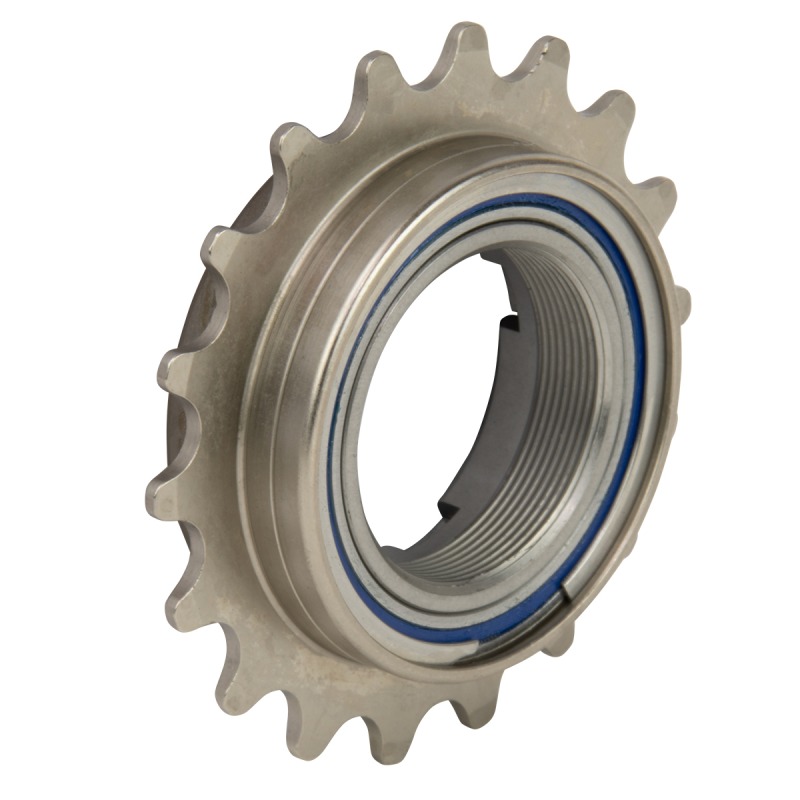 PROFILE RACING* elite mtb cassette hub (polish) - BLUE LUG