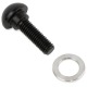 VIS DE MOYEU BUTTON HEAD CHROMOLY 3/8" VERS 14MM PROFILE