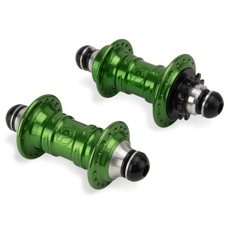 MOYEUX PROFILE MINI RACE BUTTON HEAD 9 DENTS VERT